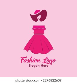 Simple Flat Fashion Logo Design