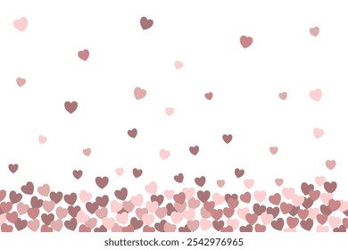 Simple flat heart background minimalist 