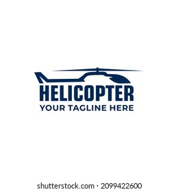 Simple Flat Helicopter Logo Design Stock Vector (Royalty Free ...