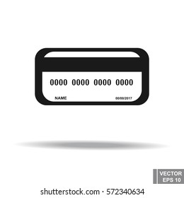 Simple flat icon. Online shopping. For your design.