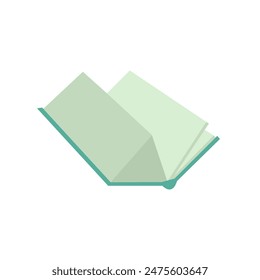 Simple Flat Illustration Of Book