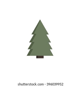 simple flat image fir