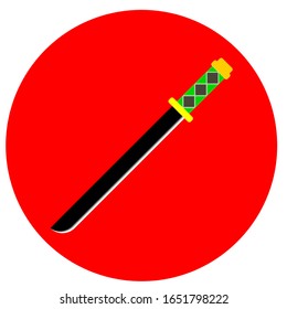 A Simple Flat KAtana Vector