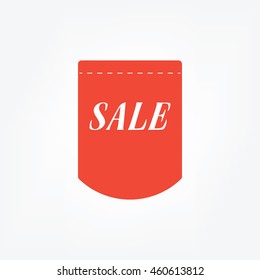 Simple Flat Label SALE Vector, You Can Using For Your Business And Your Product