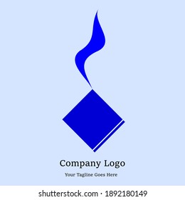 Simple flat logo design for business
