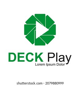 simple flat logo for your business or company