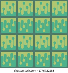 Simple flat seamless pattern will attract attention and transform any surface. Suitable for web, ads, textile, printed goods and for any design project.