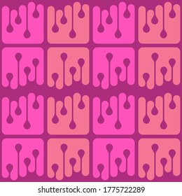 Simple flat seamless pattern will attract attention and transform any surface. Suitable for web, ads, textile, printed goods and for any design project.