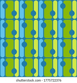 Simple flat seamless pattern will attract attention and transform any surface. Suitable for web, ads, textile, printed goods and for any design project.