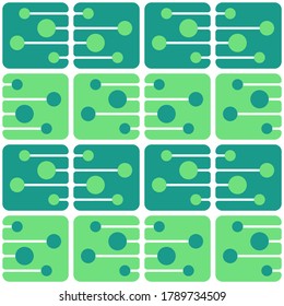 Simple flat seamless pattern will attract attention and transform any surface. Suitable for web, ads, textile, printed goods and for any design project.