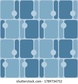 Simple flat seamless pattern will attract attention and transform any surface. Suitable for web, ads, textile, printed goods and for any design project.
