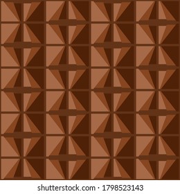 Simple flat seamless pattern will attract attention and transform any surface. Geometric decor for web, ads, textile, printed goods and for any design projects.