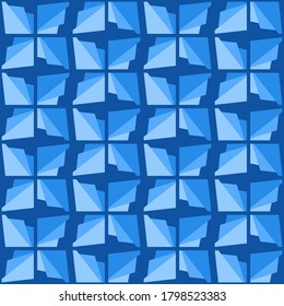 Simple flat seamless pattern will attract attention and transform any surface. Geometric decor for web, ads, textile, printed goods and for any design projects.