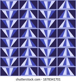 Simple flat seamless pattern will attract attention and transform any surface. Geometric decor for web, ads, textile, printed goods and for any design projects.
