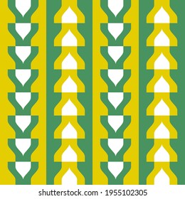 Simple flat seamless pattern will attract attention and transform any surface. Suitable for web, ads, textile, printed goods and for any design project.