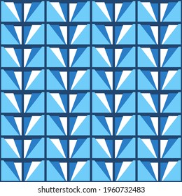 Simple flat seamless pattern will attract attention and transform any surface. Geometric decor for web, ads, textile, printed goods and for any design projects.