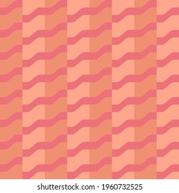 Simple flat seamless pattern will attract attention and transform any surface. Suitable for web, ads, textile, printed goods and for any design project.