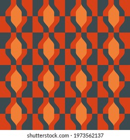 Simple flat seamless pattern will attract attention and transform any surface. Suitable for web, ads, textile, printed goods and for any design project.
