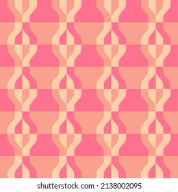 Simple flat seamless pattern will attract attention and transform any surface. Suitable for web, ads, textile, printed goods and for any design project.