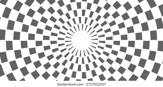 Dartboard de círculo de estilo plano simples com verificador padrão alvo jogo