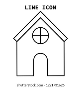 Simple flat symbol. Illustration pictogram