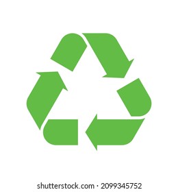 Simple flat Universal Recycling Symbol