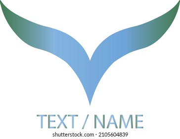 Simple flat vector illustration of logo idea for a business or a company.