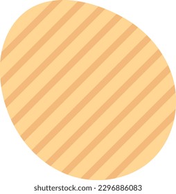 Simple flat vector single chips