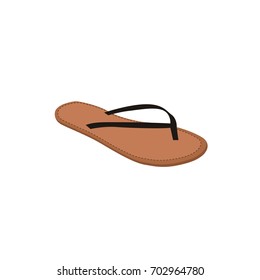 Simple flip flops illustrations