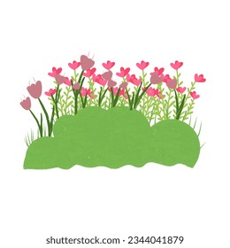 a simple floral design that goes well with anything