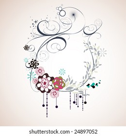 simple floral design wallpaper