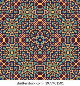 Simple floral motifs seamless pattern vector design. Continuous fashion ornament. Wallpaper endless pattern. Sacred design. Interior decor print.