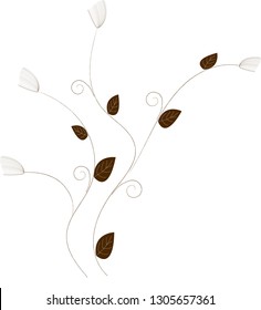 Simple floral motive