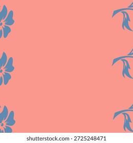 Patrón floral simple para envolturas de bebé. utilizado en la ropa y la creación de moda.