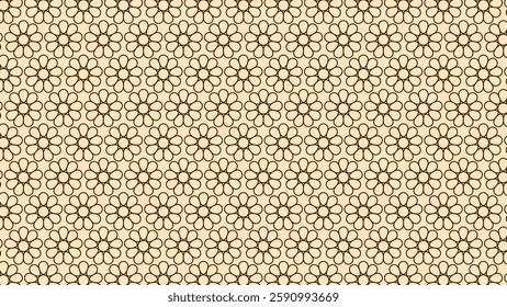 simple floral pattern background, suitable for wallpaper and print design needs