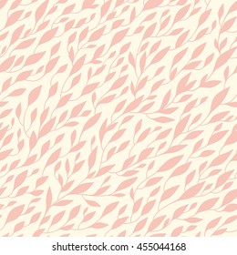 Sencillo patrón floral. Fondo natural transparente con hierbas