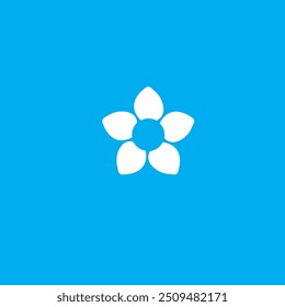 Simple Flower Designs Icon Illustration Eps 10