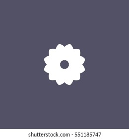 simple flower Icon