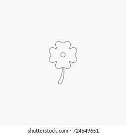 simple flower icon