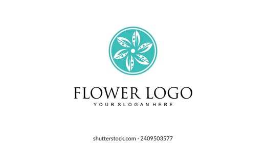 Einfaches Logo-Design mit modernem Konzept | Premium-Vektorgrafik