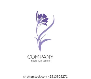 Simple Flower Logo Design For Your Company
