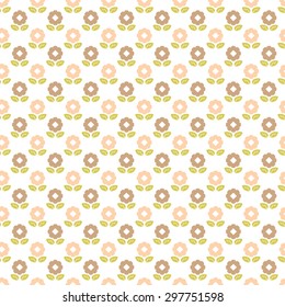 Simple flower pattern