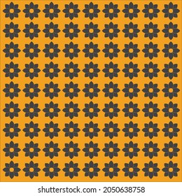 Simple flower pattern and background art