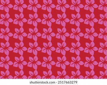 Simple flower and pattern design