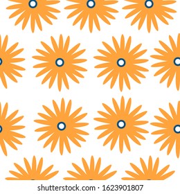 simple flower pattern designs, for backgrounds, posters, t-shirt print, patches and other uses