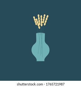 Flor simple como ilustración vectorial. Tarjeta de saludo, estampado de camisetas, logotipo floral para una tienda, portada. Antecedentes de la boda. Papel pintado romántico. Gráfico de flores modernas. Diseño de tatuajes florales. 