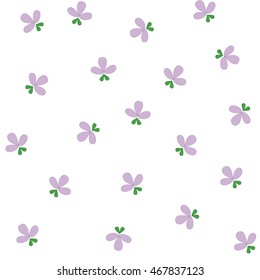 Simple flowers for background or as a texture. Pastel tone.