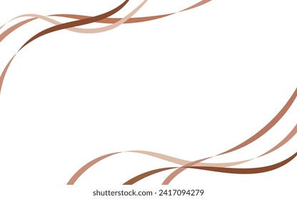 Fondo de marco de cinta de flujo simple