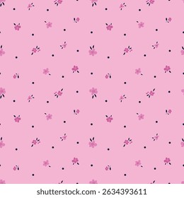 Patrón floral simple para el Fondo de pantalla, tela, textil, taza 