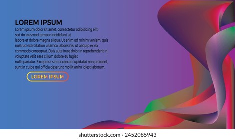 The simple fluid color background used is suitable for product covers or presentations